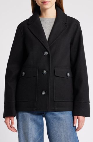 Patch Pocket Short Coat