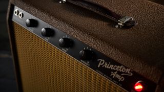Early 1960s Fender Princeton guitar amplifier