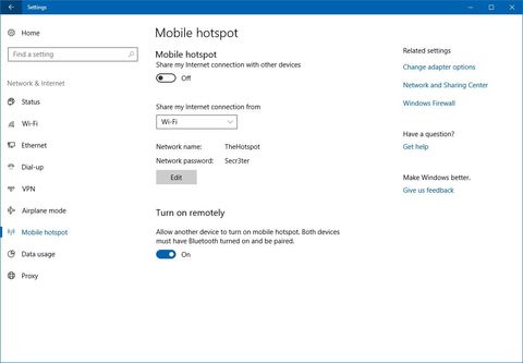 How to share an internet connection using a wireless hotspot on Windows ...