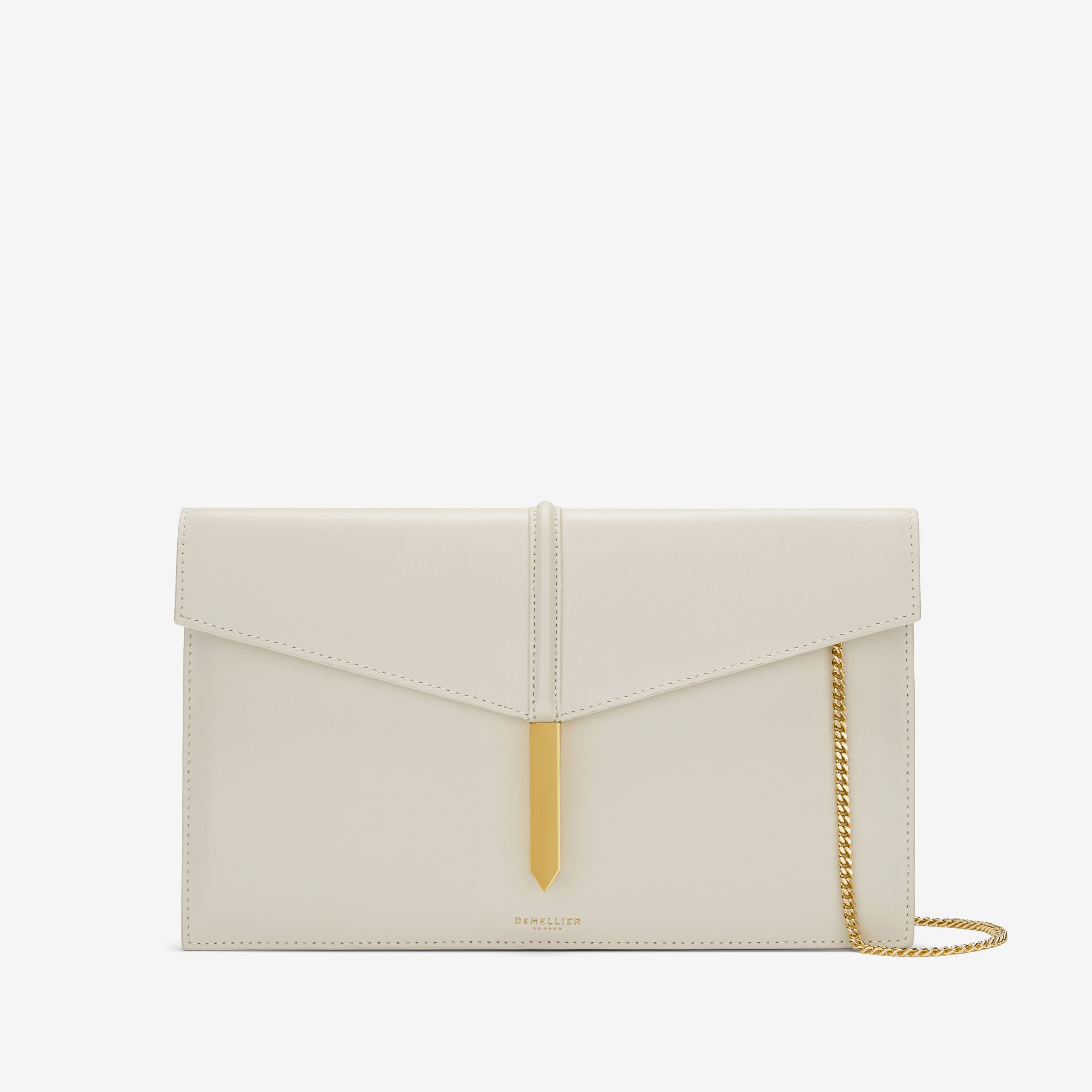 The Tokyo Clutch | Off-White Smooth | Demellier