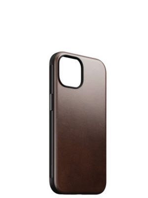 Nomad Modern Leather Case iPhone 15