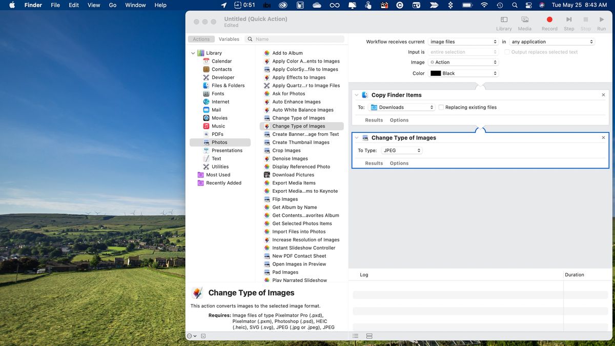 Using Quick Action Workflows in macOS TechRadar