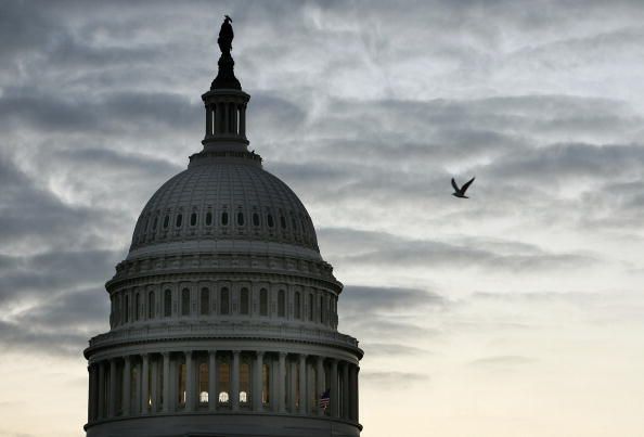 The U.S. Capitol. 