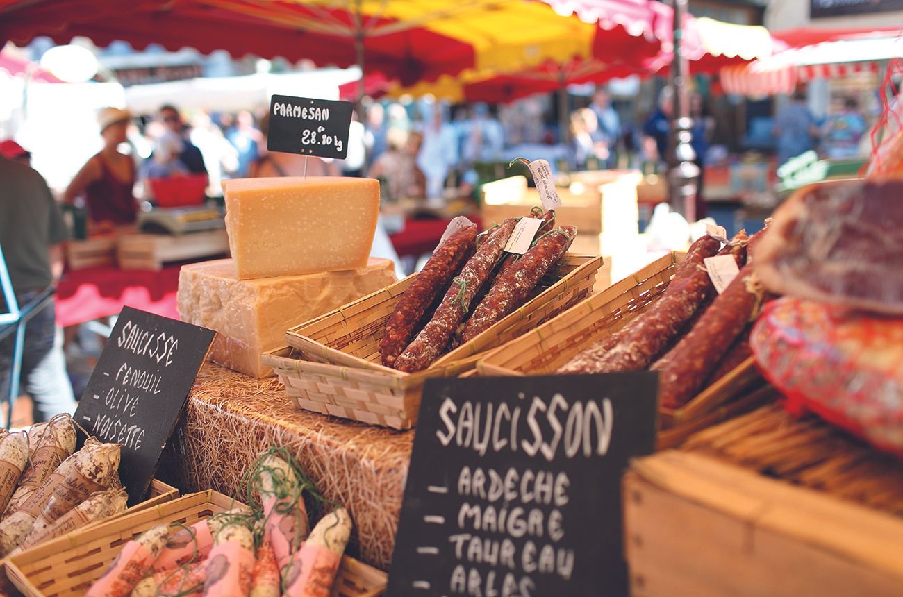 market stall
