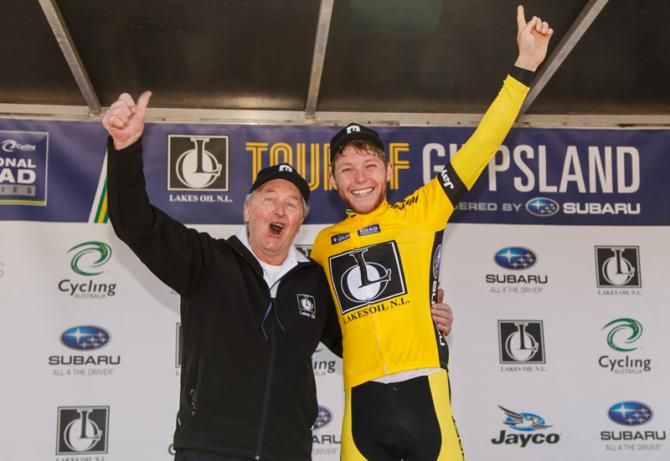 Jesse Kerrison (BudgetForklifts) moves into the overall lead