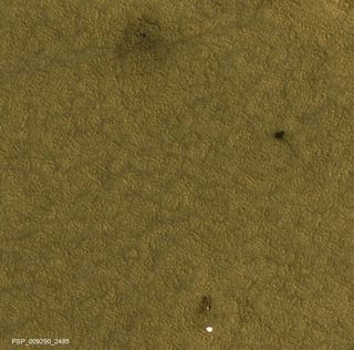 Phoenix Mars lander landing site in 2008
