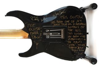 Kirk Hammett ESP Ouija guitar