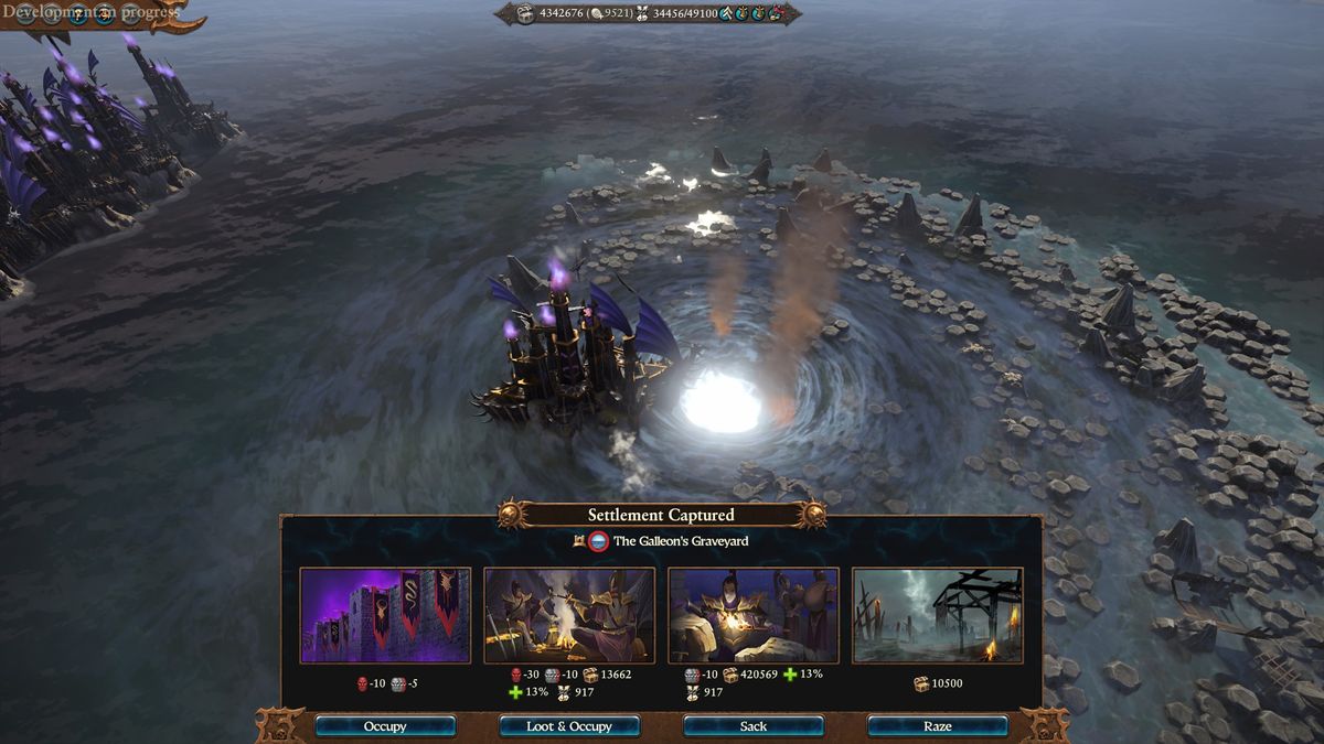 Black Arks sacking Galleon's Graveyard