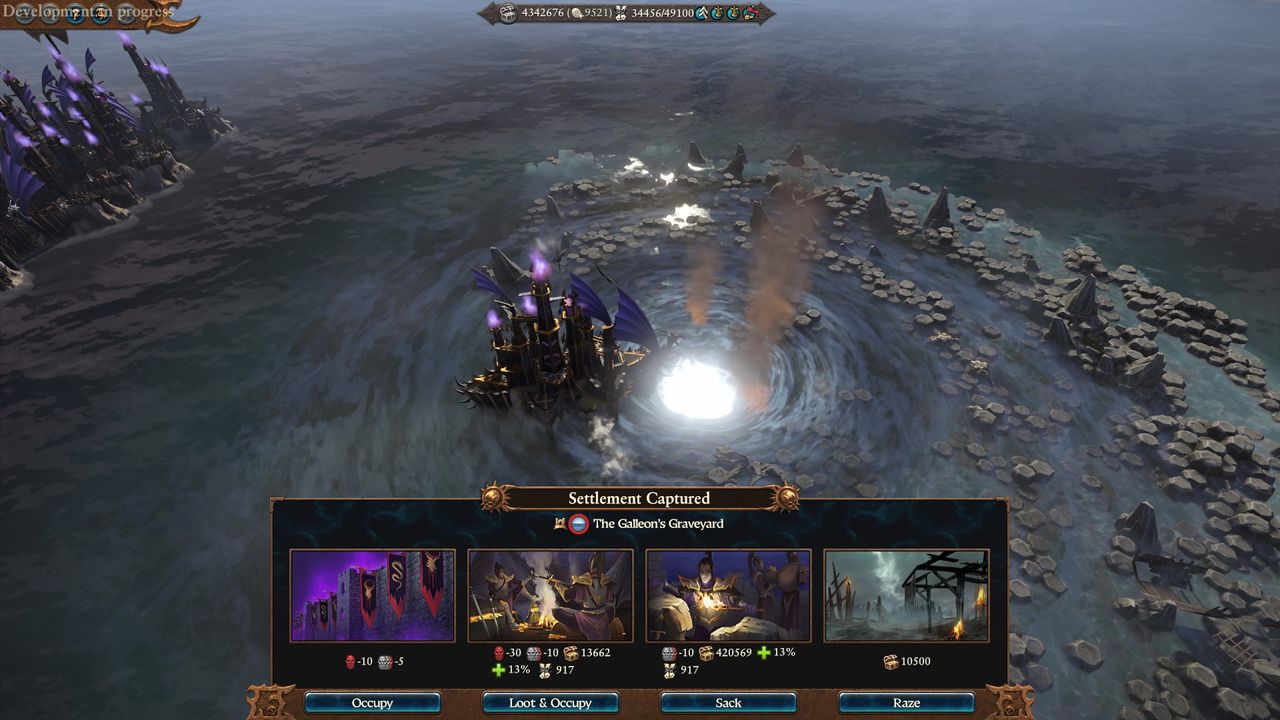 Black Arks sacking Galleon's Graveyard