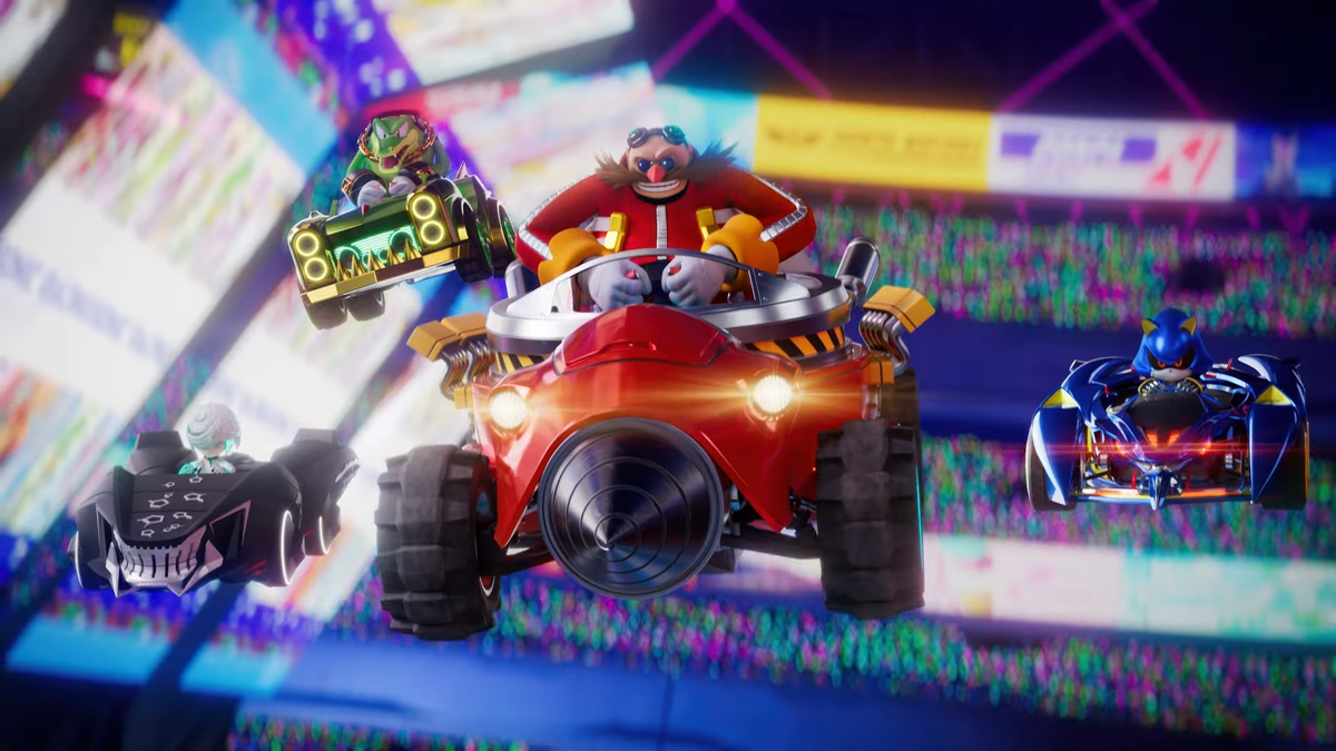 Sonic Racing CrossWorlds looks like a return to the over-the-top arcade fun of All-Star Racing Transformed, and we'll get to play it this month