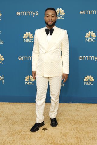 John Legend attends the 74th Primetime Emmys at Microsoft Theater on September 12, 2022 in Los Angeles, California