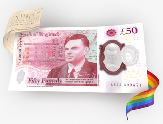 The Bank of England's new £50 note featuring Alan Turing 