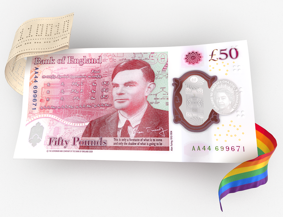 The Bank of England&amp;#039;s new £50 note featuring Alan Turing 