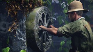 Indiana Jones cog wheel puzzle