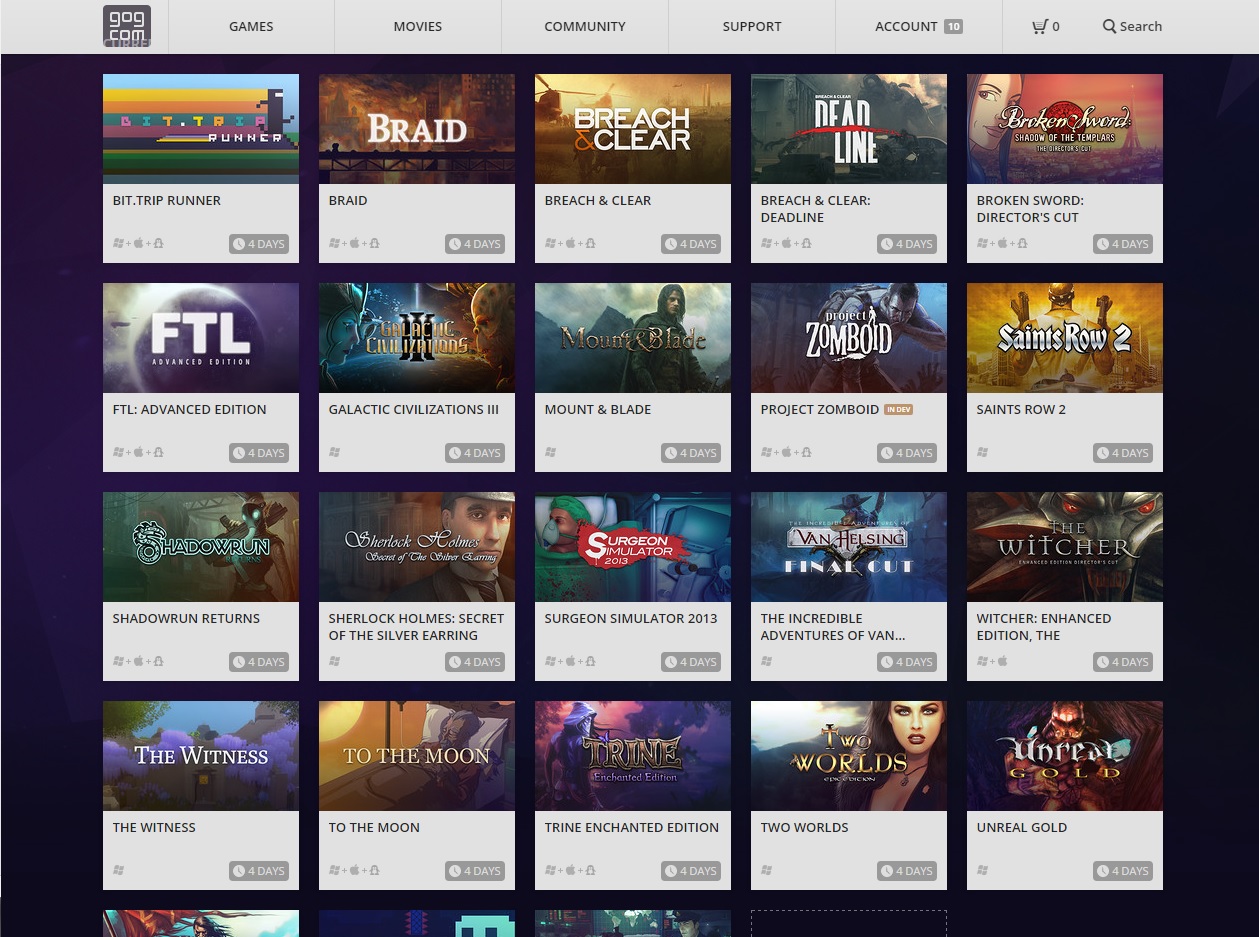 transfer steam games to gog