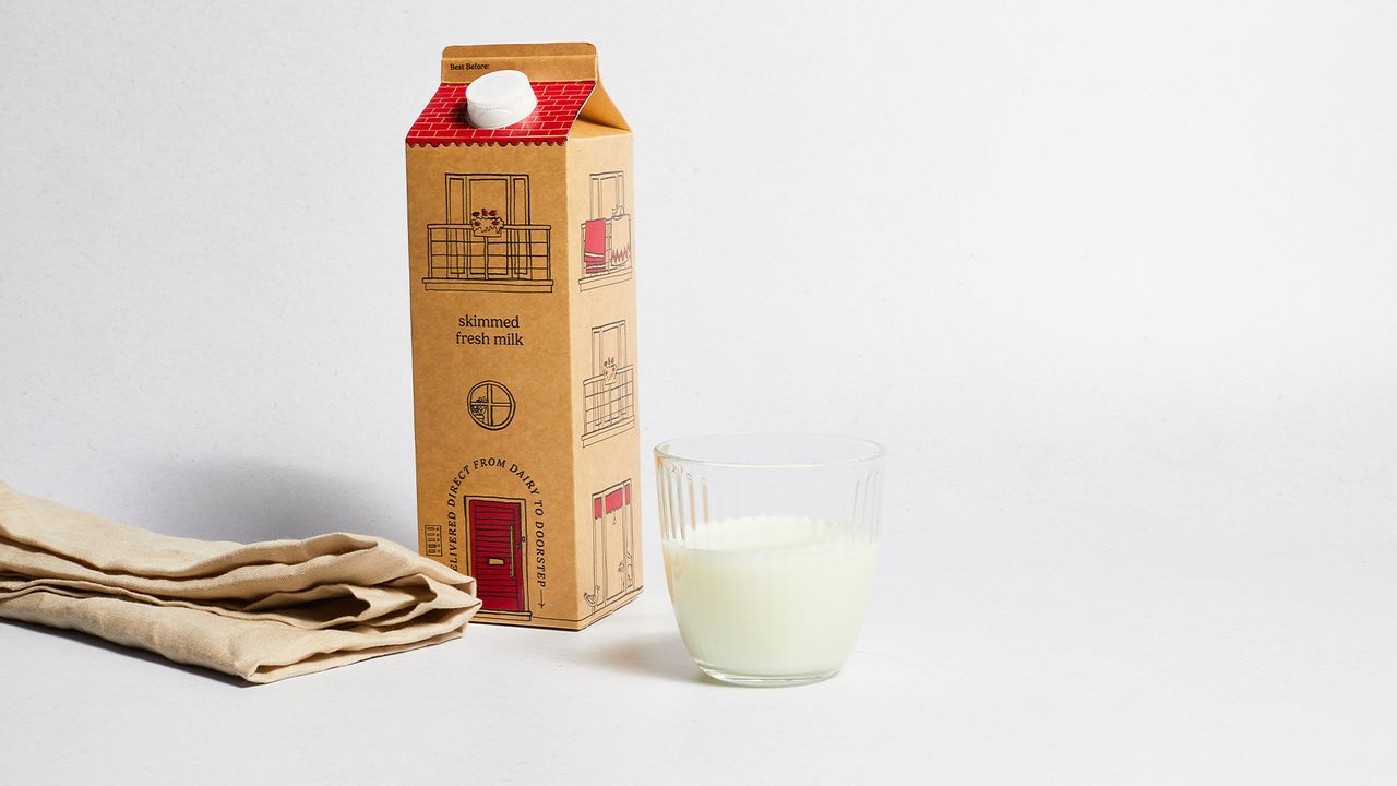 Milk &amp; More packaging