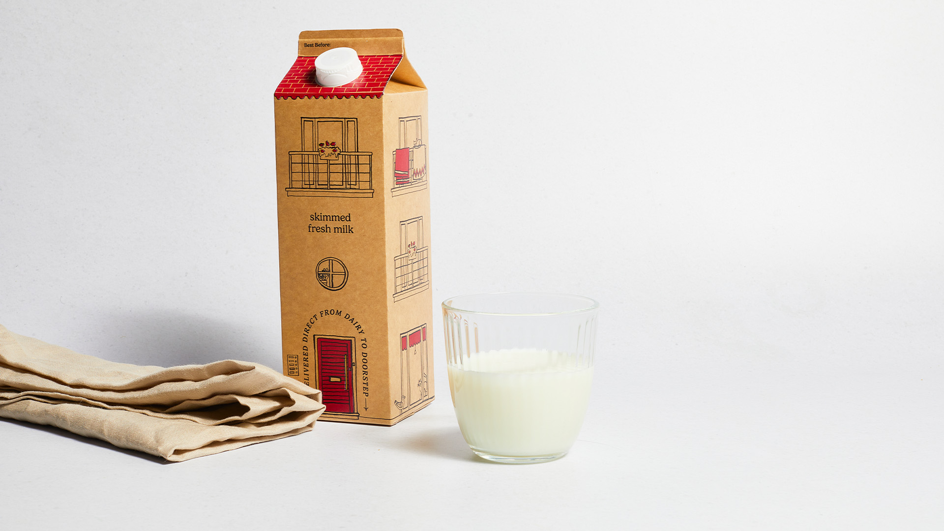 Milk & More packaging