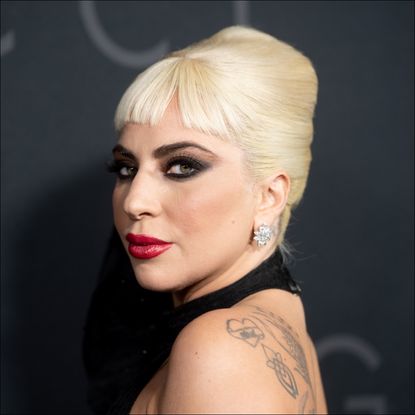  Lady Gaga attends the "House Of Gucci" New York Premiere at Jazz at Lincoln Center on November 16, 2021 in New York City. (Photo by Michael Ostuni/Patrick McMullan via Getty Images)