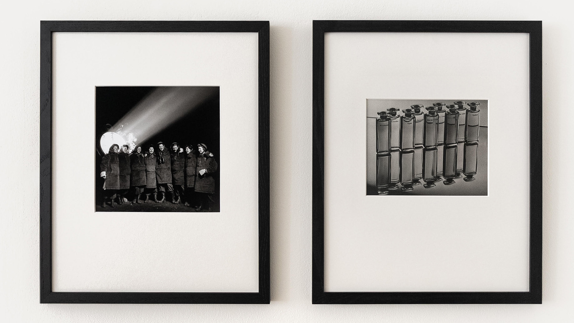 Two framed images from Lee Miller Archives