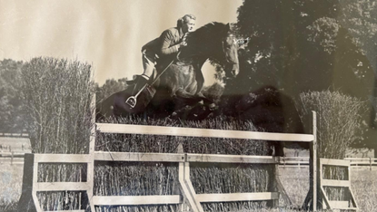 Pictured former eventer Virginia May (nee Gilligan).
