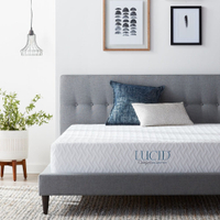 Lucid 10-Inch Gel Memory Foam Mattress: $546$359 for a king-size at Home Depot
