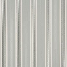 Mulberry Home Narrow Ticking Stripe Wallpaper in shades of grey