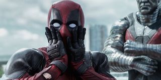 Deadpool shocked face Fox