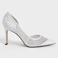 Blythe Mesh Embellished Half-D'Orsay Pumps, $86 (£89) | Charles &amp; Keith