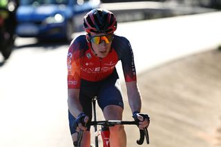 ALTURA SPAIN FEBRUARY 04 Thymen Arensman of The Netherlands and Team INEOS Grenadiers competes in the breakaway during the 74th Volta a la Comunitat Valenciana 2023 Stage 4 a 1816km stage from Burriana to Alto de la Cueva Santa Altura 832m VCV2023 VoltaValenciana on February 04 2023 in Altura Spain Photo by Dario BelingheriGetty Images