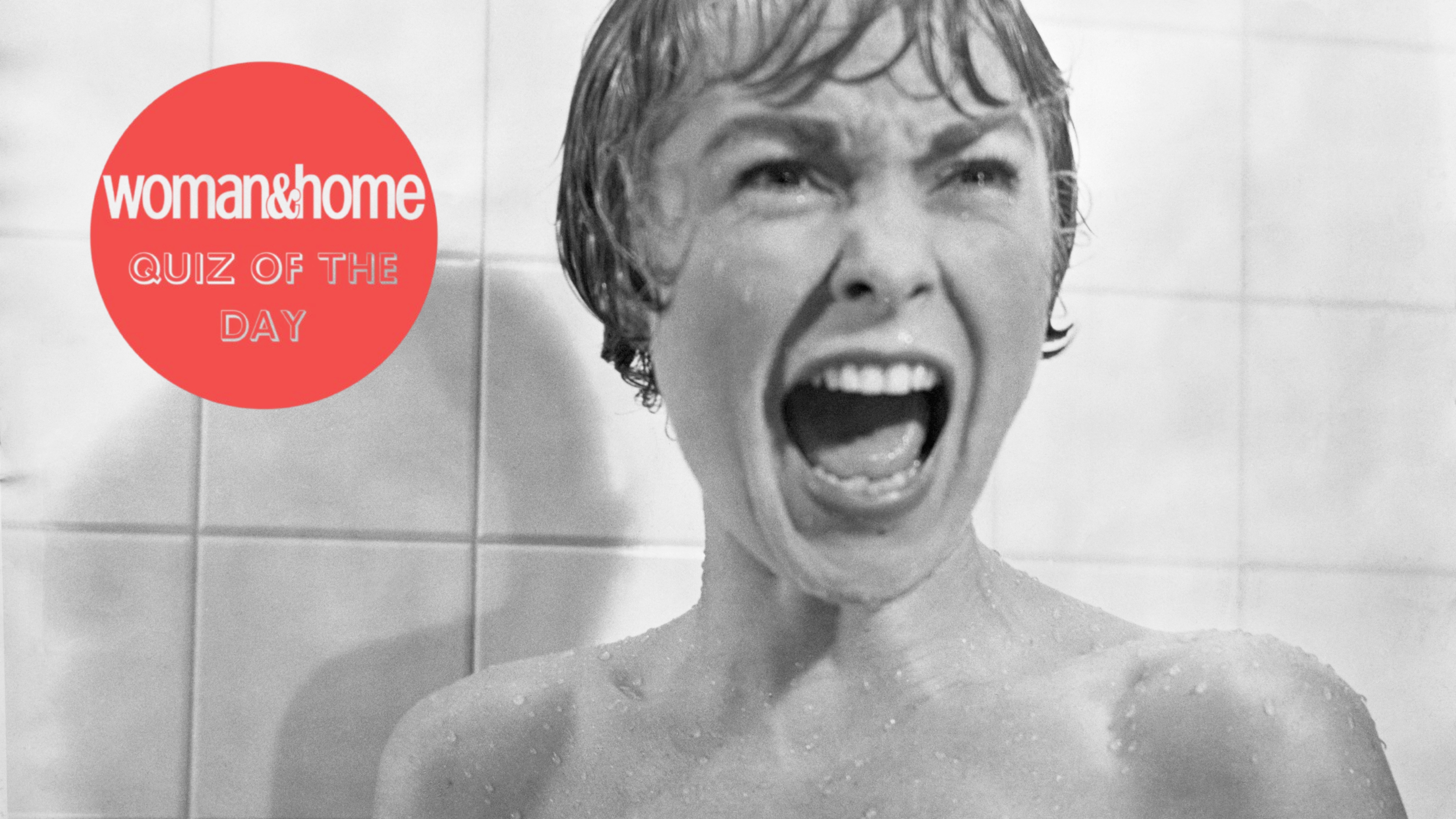 In the shower scene from the film Psycho, Marion Crane (played by Janet Leigh) screams in terror as Norman Bates tears open her shower curtain. (Photo by Bettmann via Getty Images)