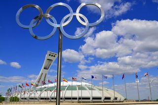 Olympic Stadium in Montreal, Canada