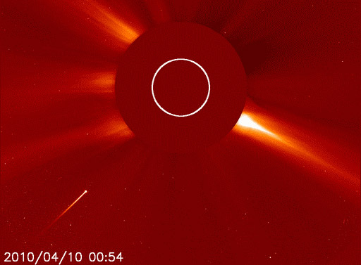 Comet Eaten By the Sun As Spacecraft Watches