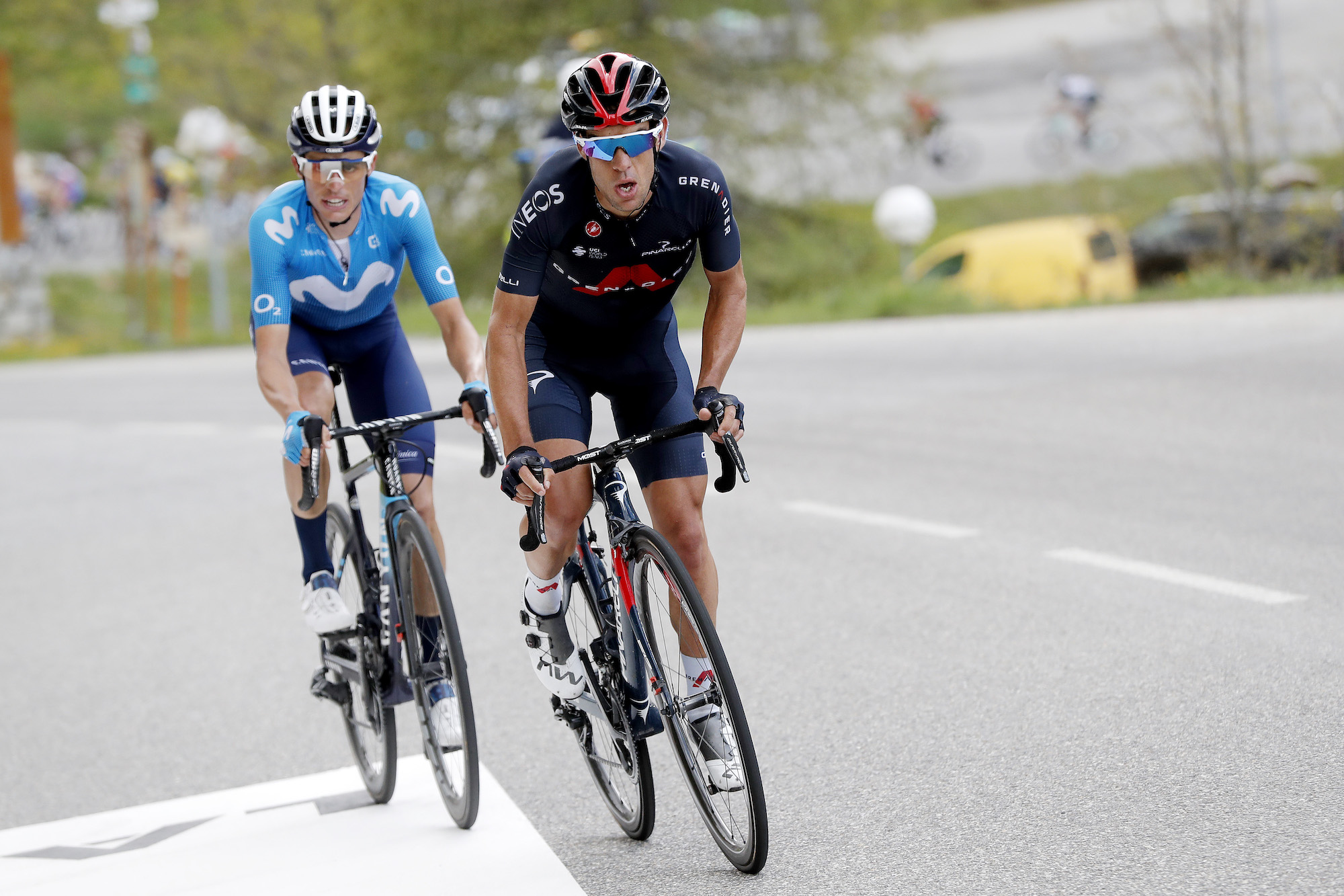 Richie Porte se convierte en líder de la carrera del Critérium du Dauphiné y Mark Padun gana la montañosa etapa siete