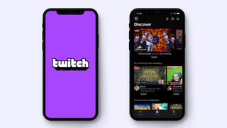 Twitch phone layout