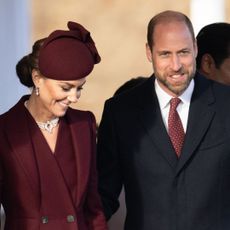 The Prince and Princess of Wales attend the Ceremonial Welcome for The Amir of the State of Qatar