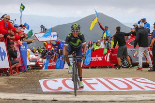 Nairo Quintana wins Stage 10 of the 2016 Vuelta a Espana
