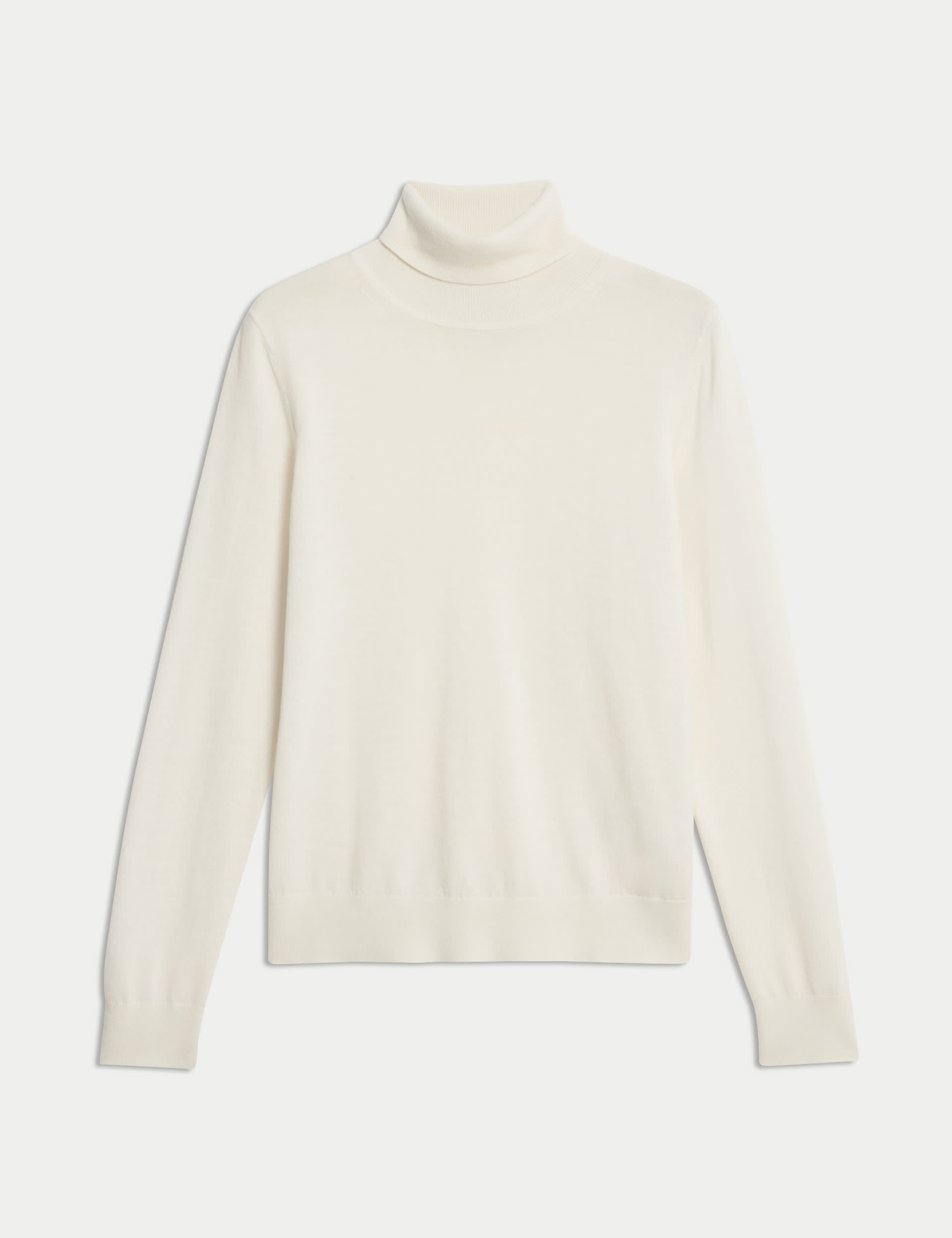 Pure Merino Wool Roll Neck Jumper