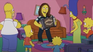 Weird Al Yankovic on The Simpsons