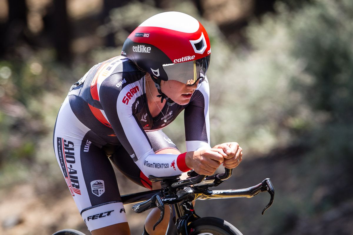 Jasmine Duehring (Twenty20) riding her way into todays top three