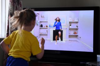joe wicks shares sweet note child admires workout videos coronavirus