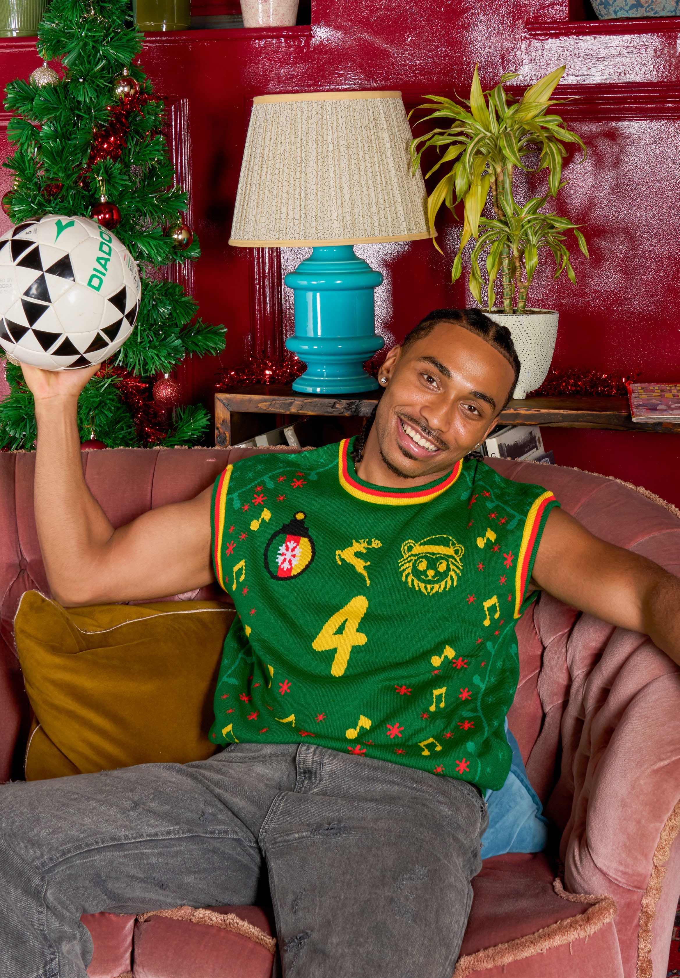 Cameroon Christmas jumper