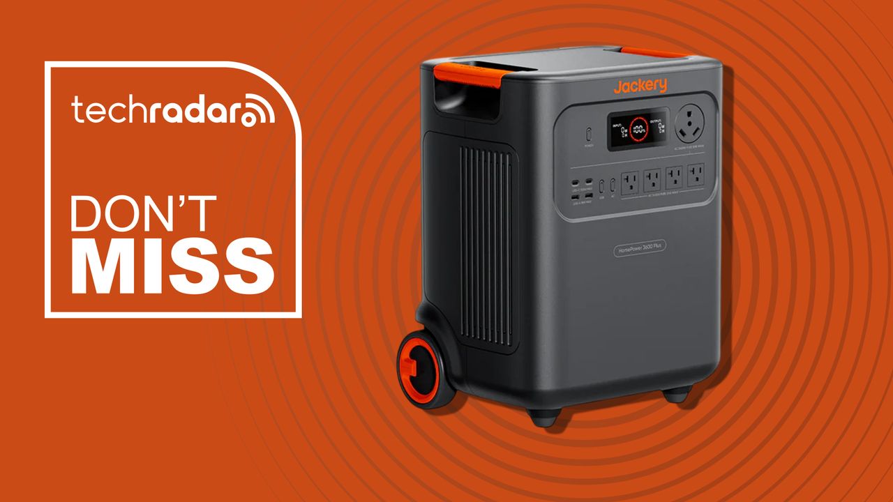 Power your home for days with this massive Jackery HomePower 3600 Plus portable power station - it's got a $1100 discount right now