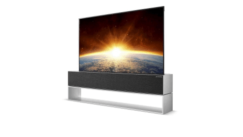 LG Signature OLED RX rollable TV