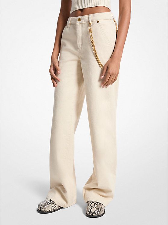Relaxed Wide-Leg Jeans