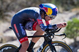 hloe Dygert (Team Twenty 20/Sho-Air) on the way to winning stage 3 of the Tour of The Gila