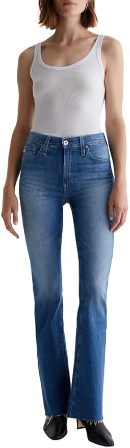 AG Jeans, Ag Jeans Women's Farrah Mid Rise Bootcut Jean, Runway