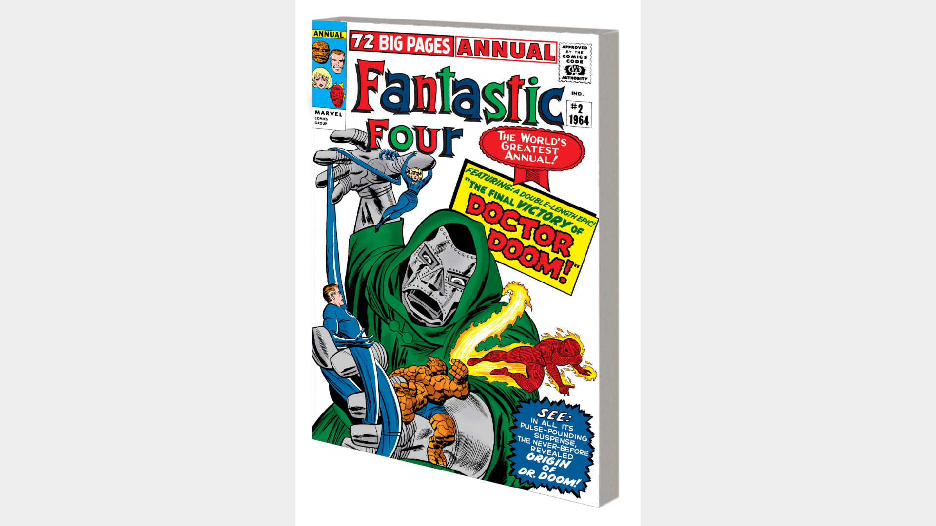 MIGHTY MARVEL MASTERWORKS: THE FANTASTIC FOUR VOL. 4 – THE FRIGHTFUL FOUR GN-TPB