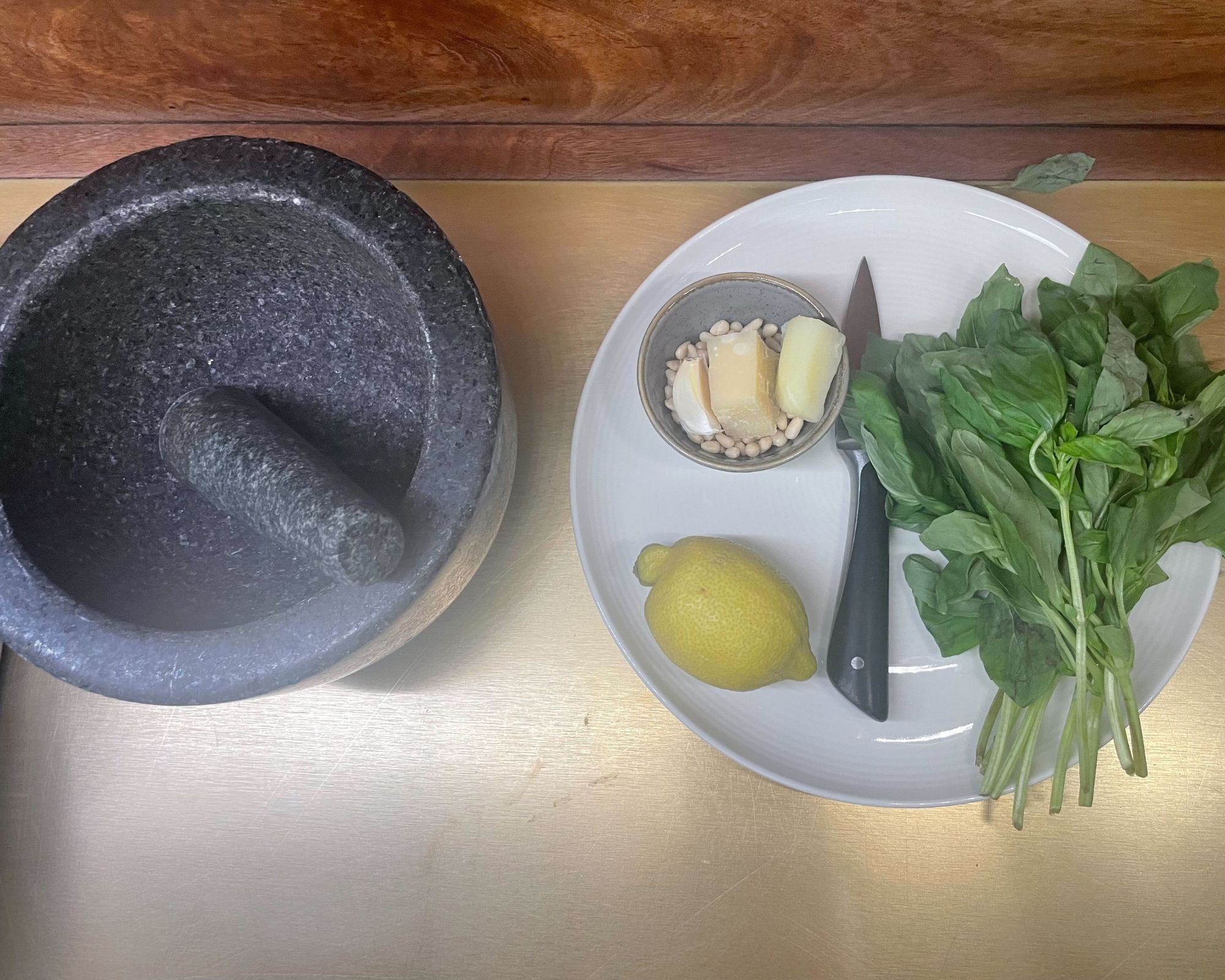 writer sophie edwards making pasta with chef jamie oliver