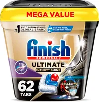 Finish  Ultimate Infinity Shine Dishwasher Pods