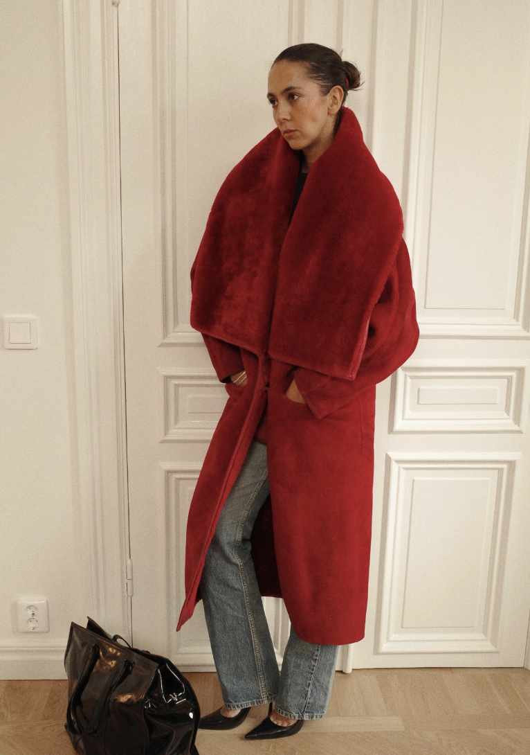 Faux fur coats